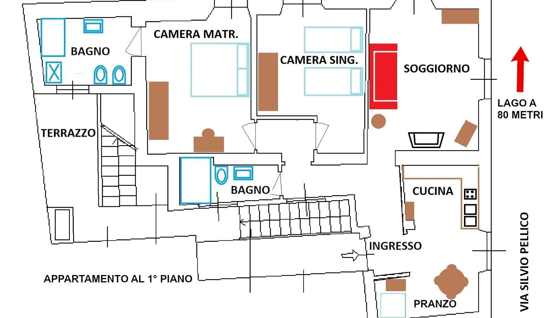 Apartment Happy Family - Al Lago Mandello del Lario